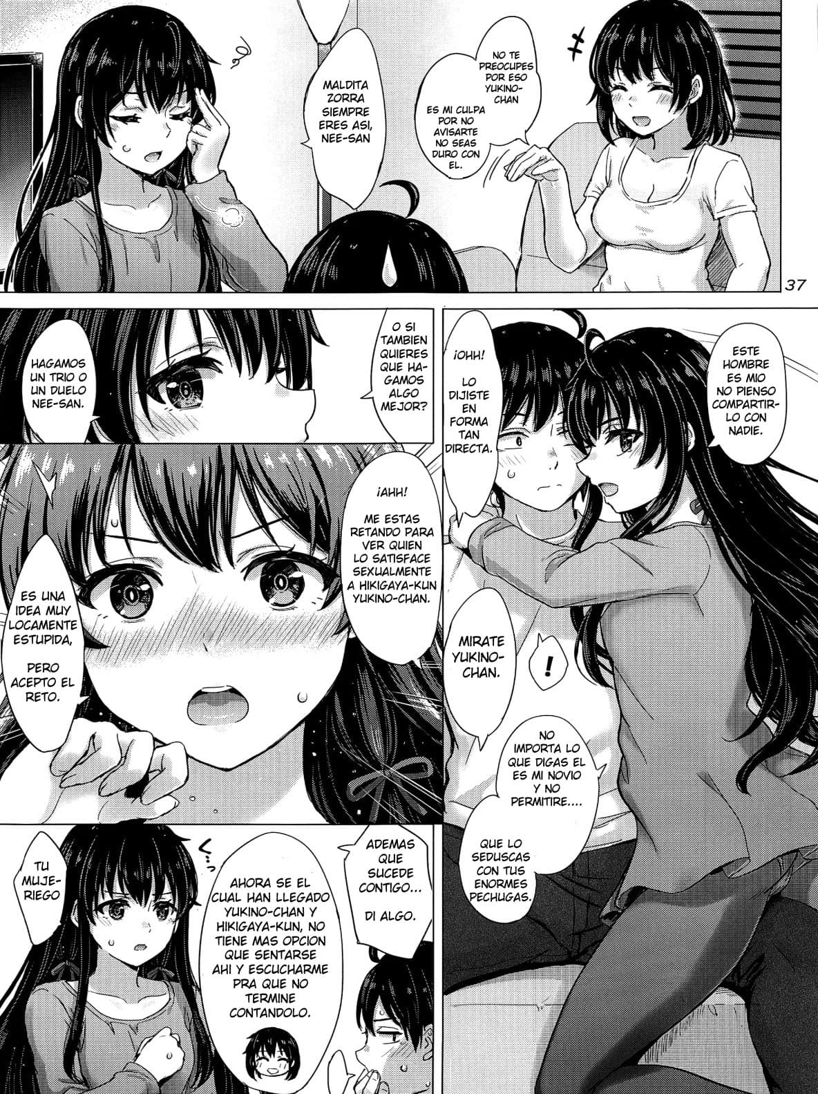 Inanaki Shiki Yukinoshita Shimai to Iyarashii Futari no Himegoto 36