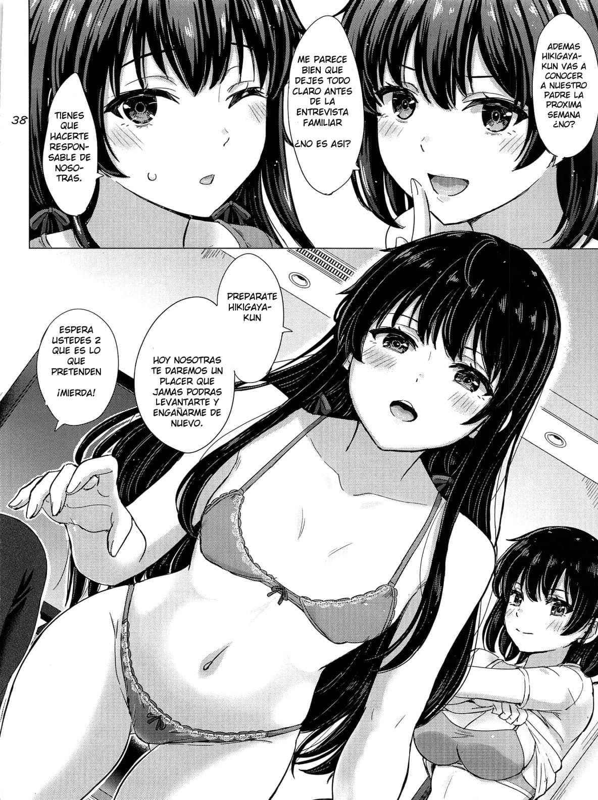 Inanaki Shiki Yukinoshita Shimai to Iyarashii Futari no Himegoto 37