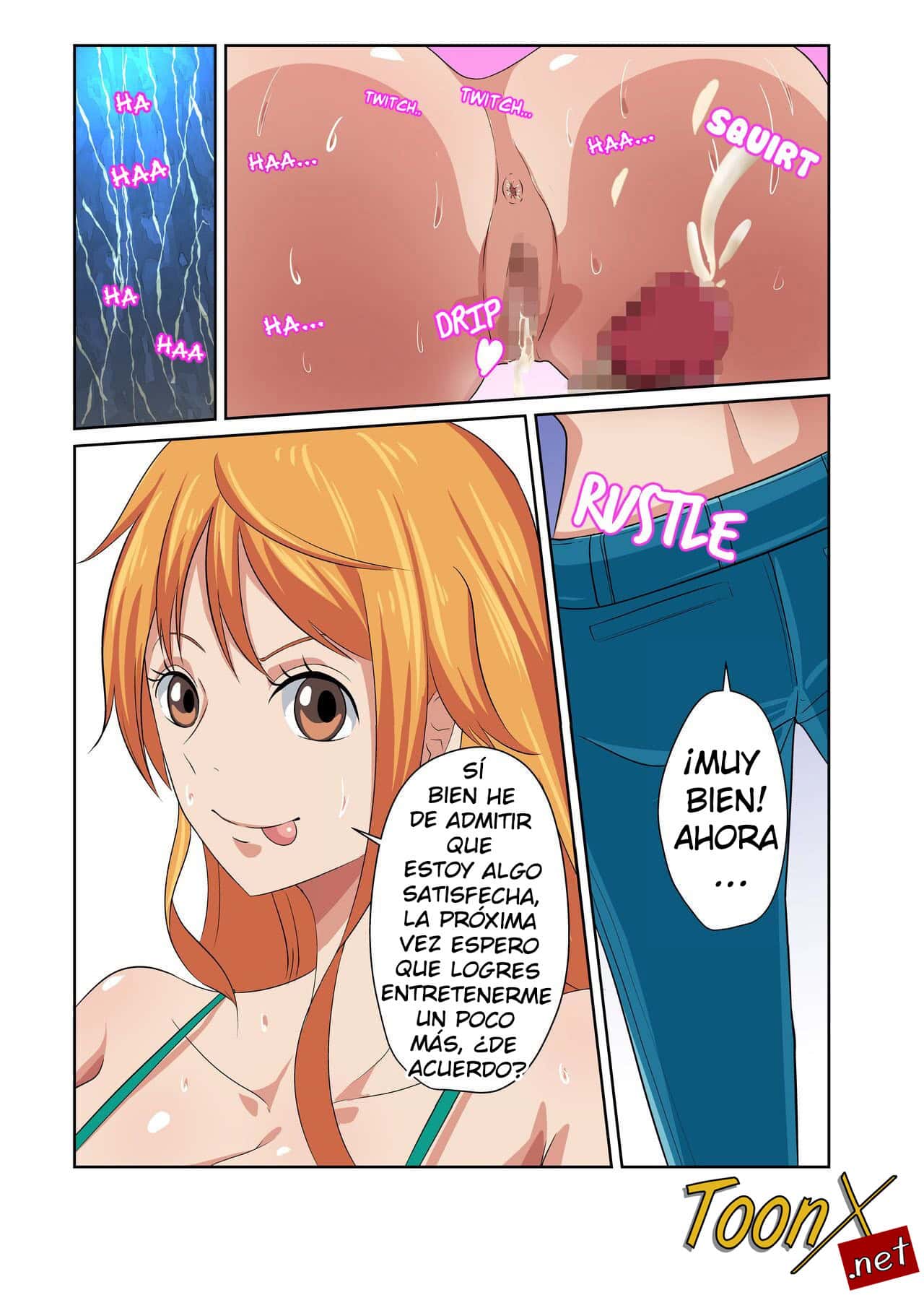 Q Doujin In Front Of The Cat Burglar Statue One Piece Porno 1 21