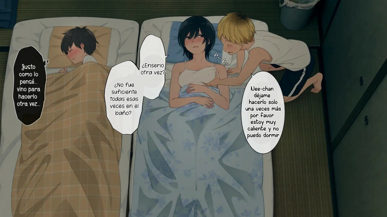 Una linda Onee chan que cuida de su numerosa familia 177