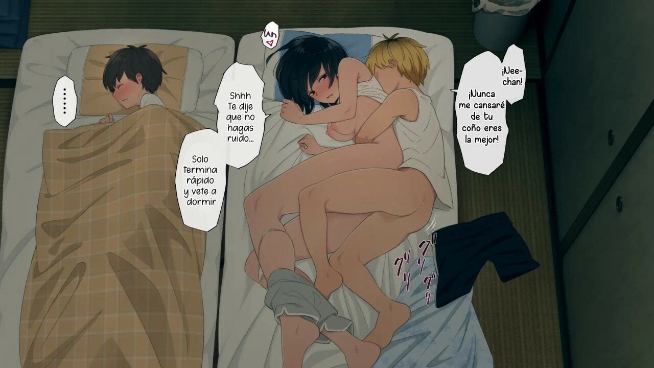 Una linda Onee chan que cuida de su numerosa familia 180