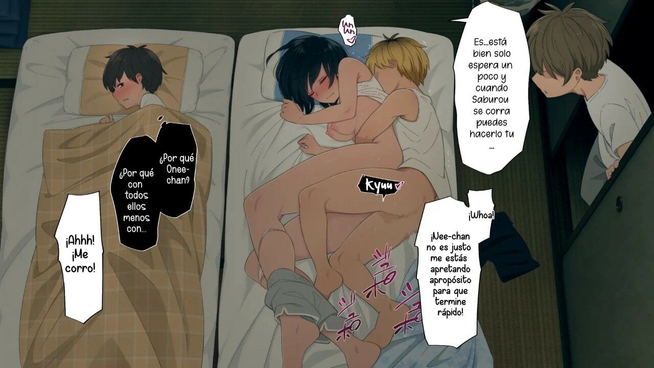 Una linda Onee chan que cuida de su numerosa familia 184