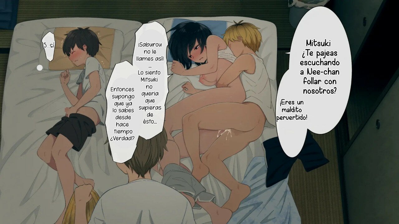 Una linda Onee chan que cuida de su numerosa familia 188