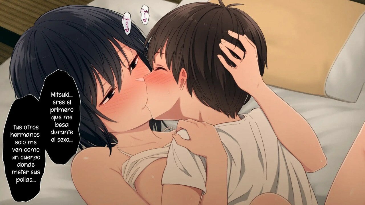 Una linda Onee chan que cuida de su numerosa familia 195