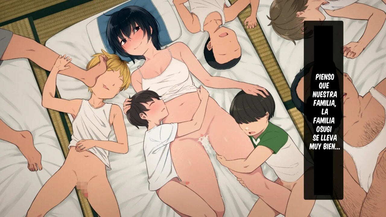 Una linda Onee chan que cuida de su numerosa familia 234 1