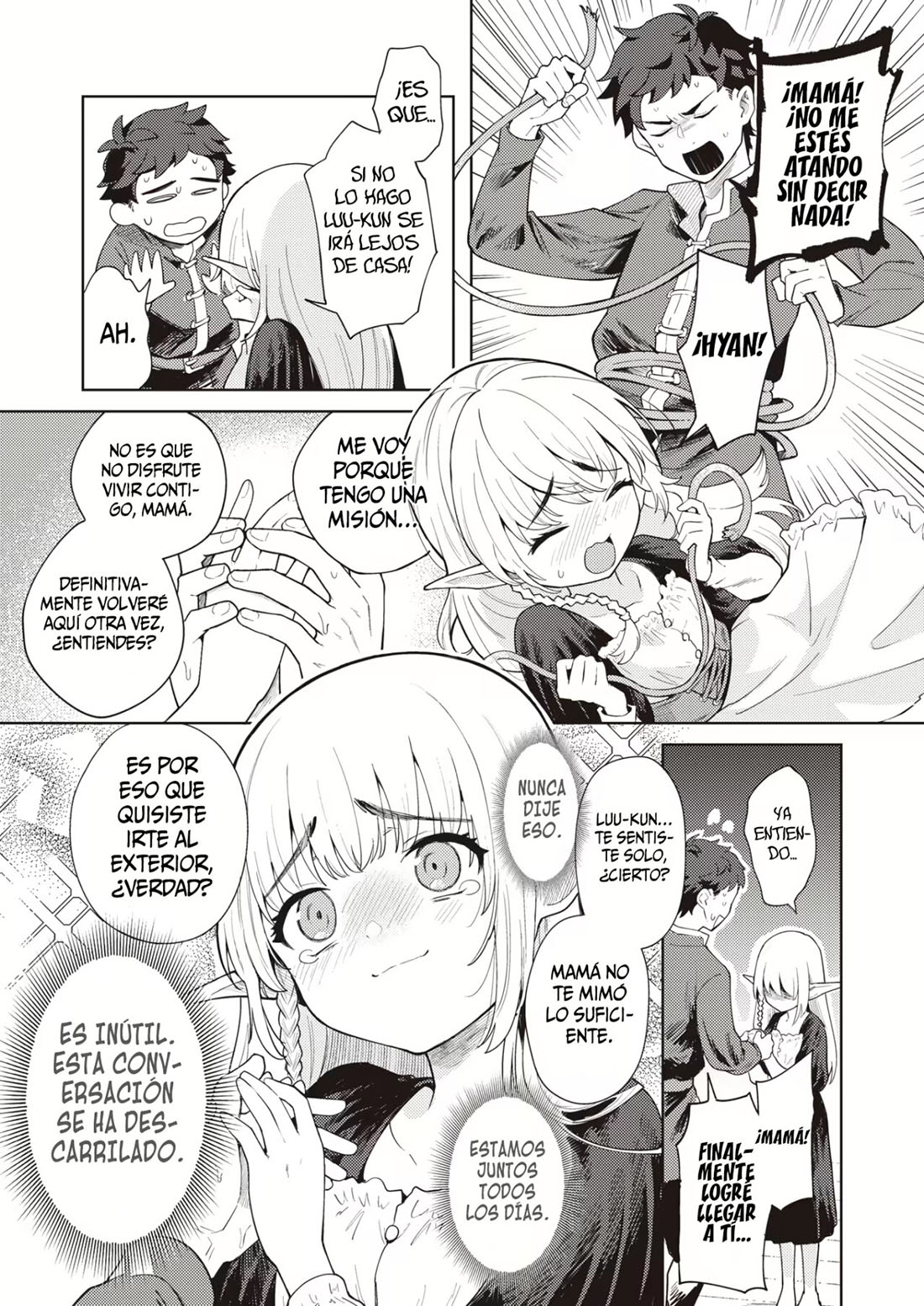 mi adoptiva mama elfa me ama tanto que no puedo irme de aventura 5