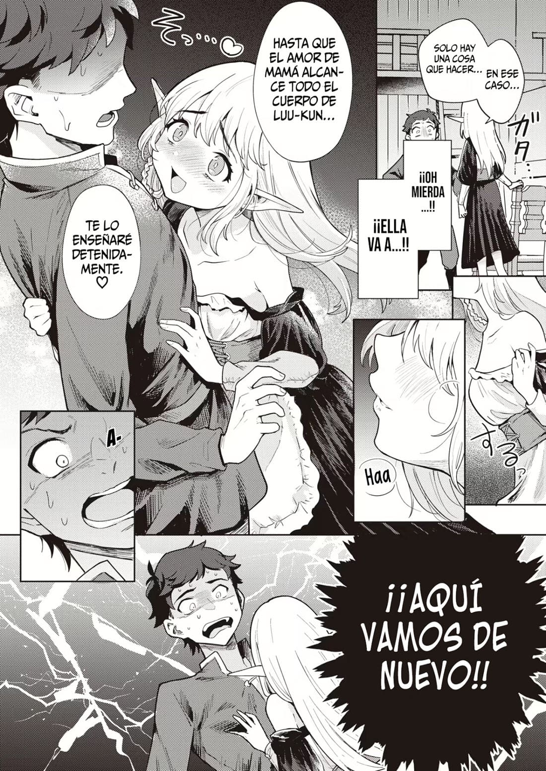 mi adoptiva mama elfa me ama tanto que no puedo irme de aventura 6