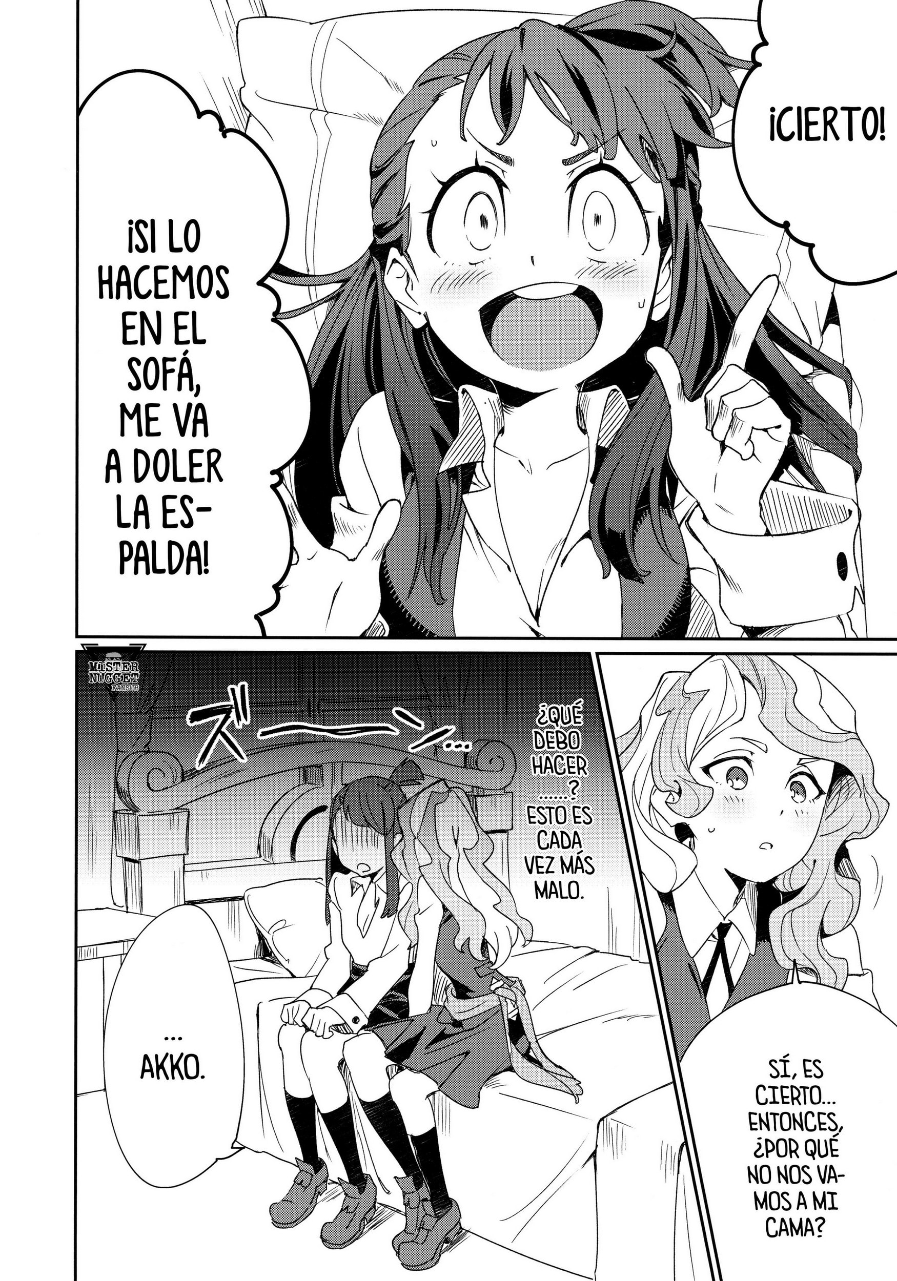 DAICHIBOKUJOU Makiba xxx Little Witch Academia 1 13