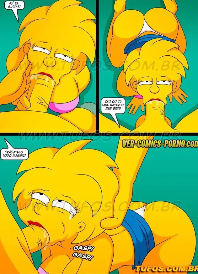 Maggie Simpson adulta 7