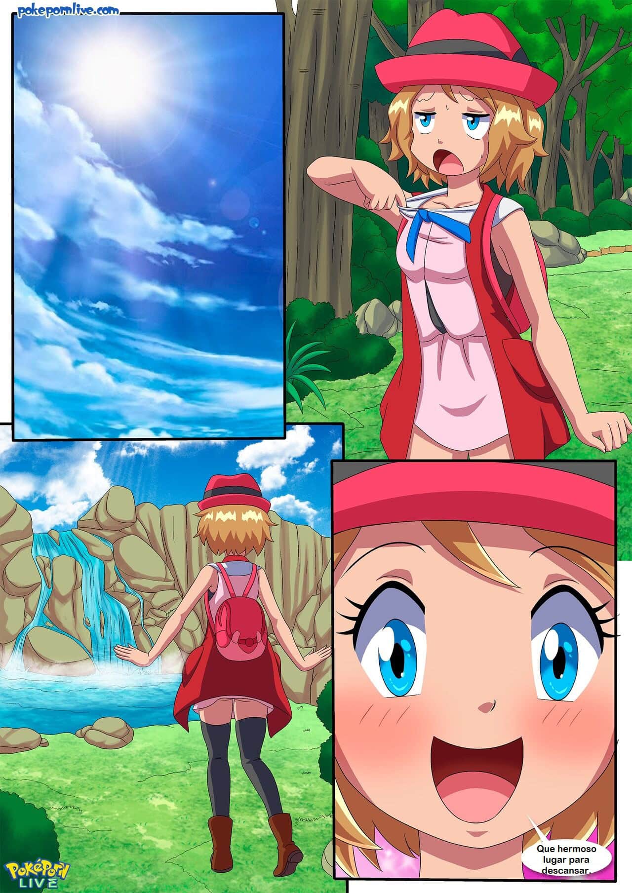 Palcomix A hot break on the forest Pokemon 01 3