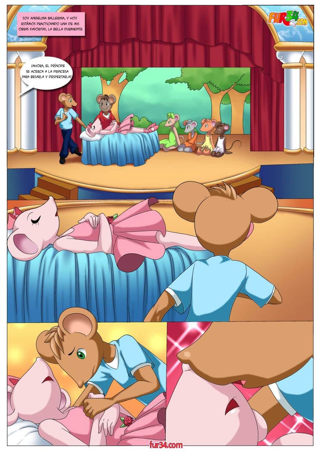 Palcomix Angelina and Marcos Private Debut 01