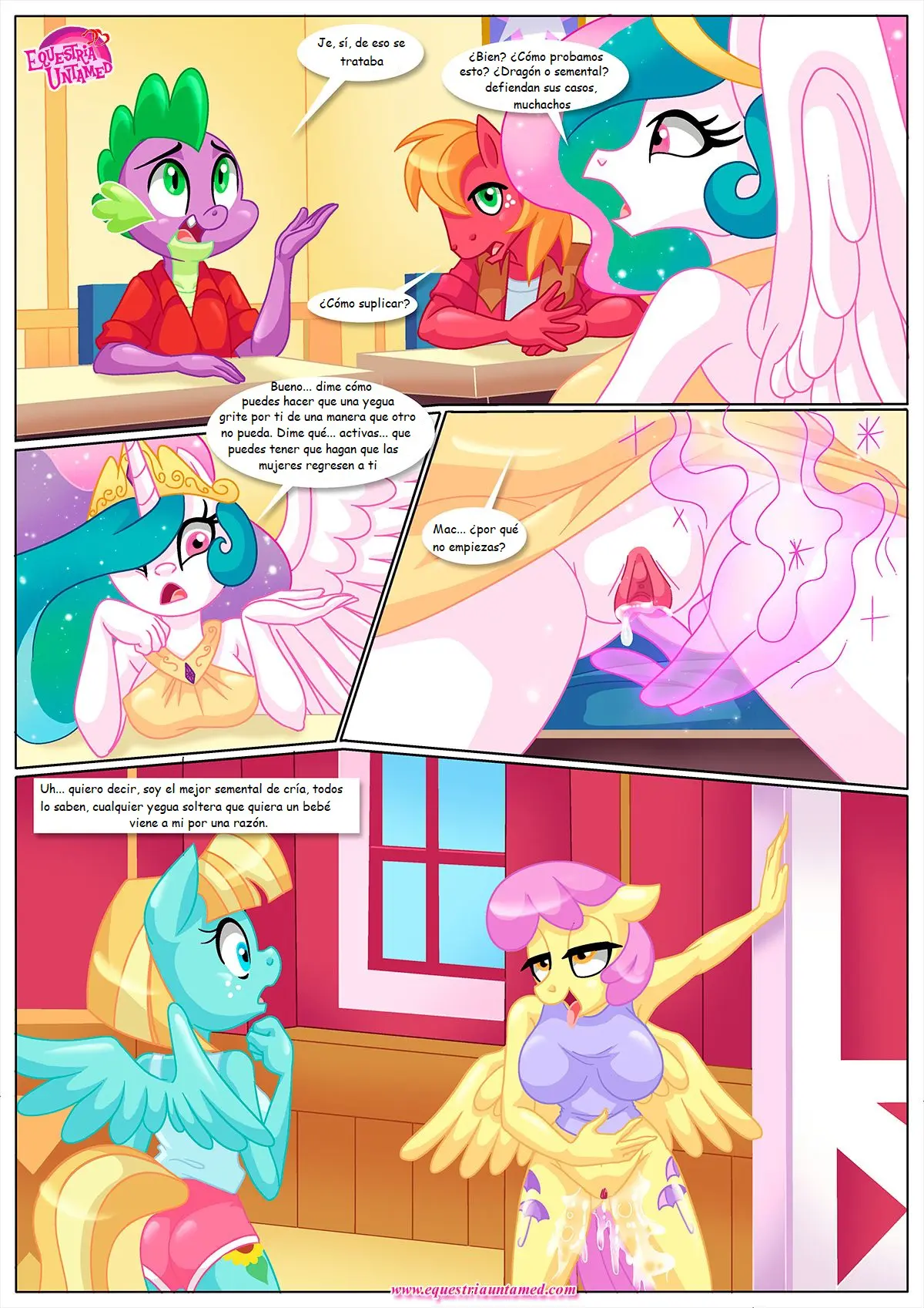 Palcomix How Equestria Settles Disputes 06
