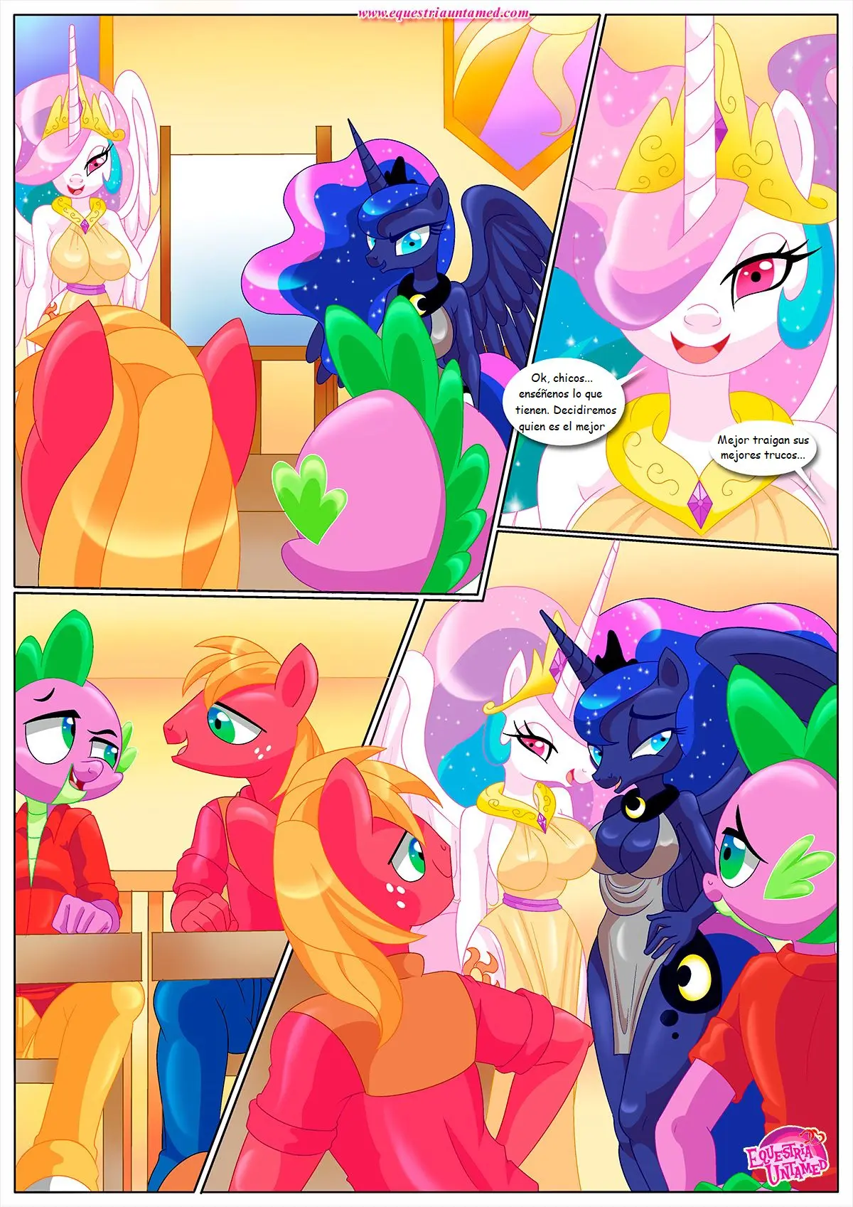 Palcomix How Equestria Settles Disputes 11