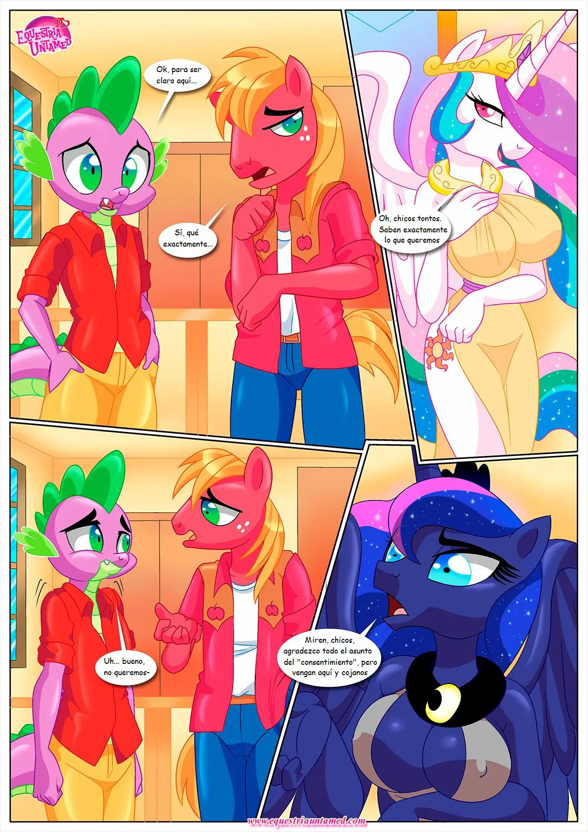 Palcomix How Equestria Settles Disputes 12
