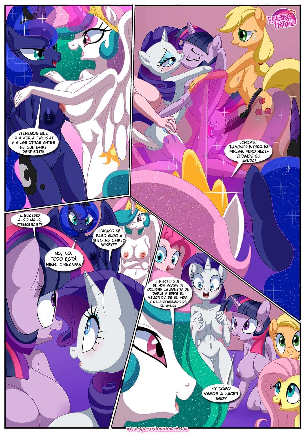 Palcomix La Fantasia Definitiva de Spike O El harem del Rey Dragon 01 10