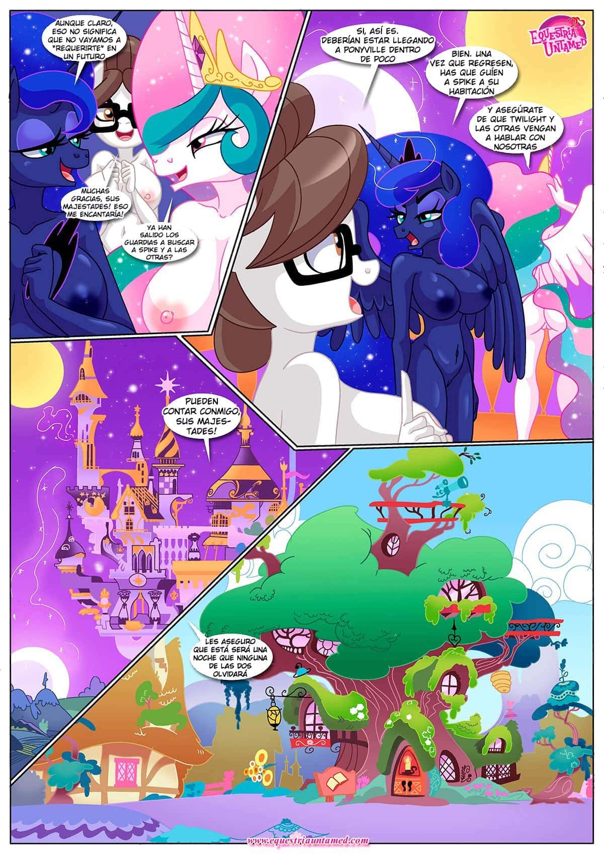 Palcomix La Noche el sol Luna Acabaron Juntos 03