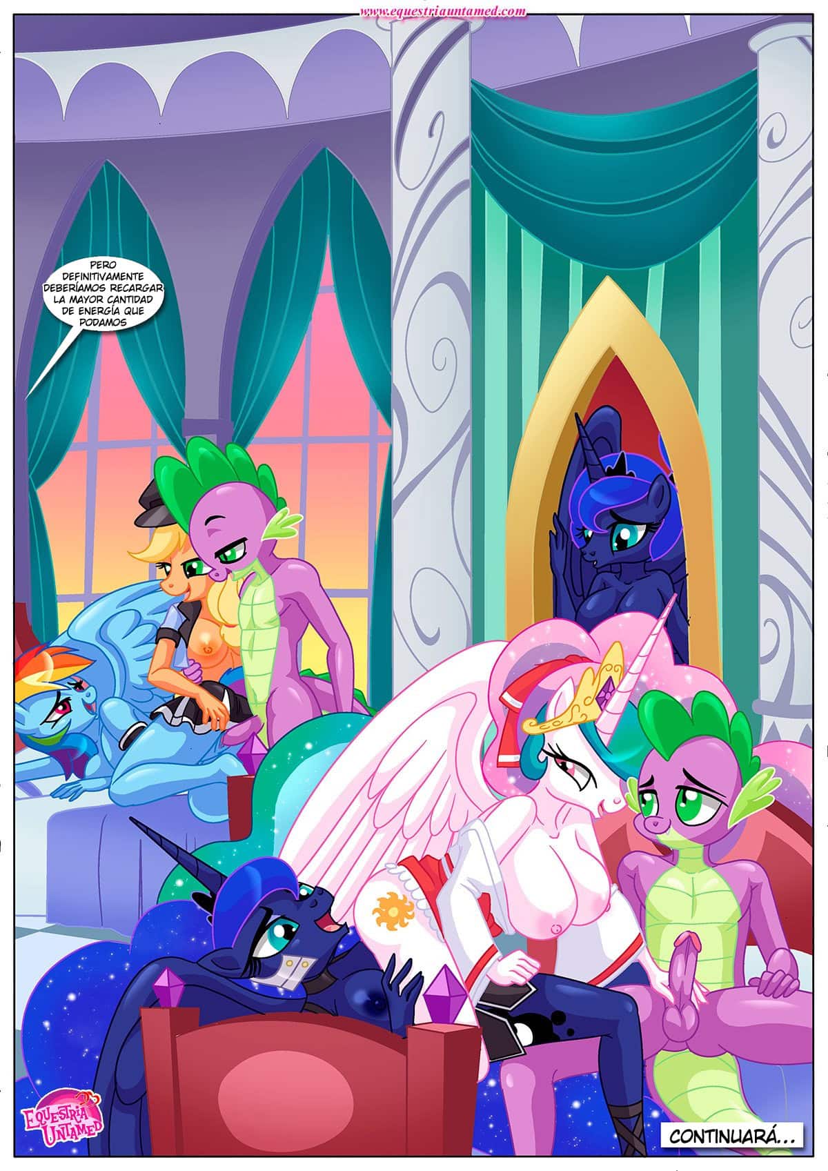 Palcomix La Noche el sol Luna Acabaron Juntos 55