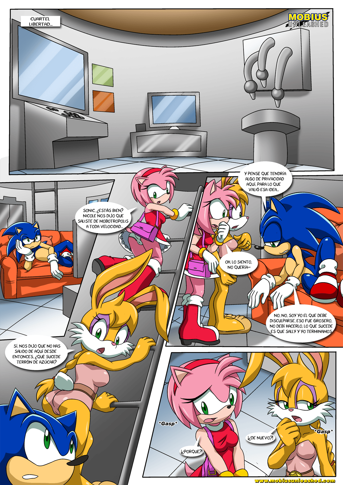 Palcomix Sonic and Sally Break Up 02