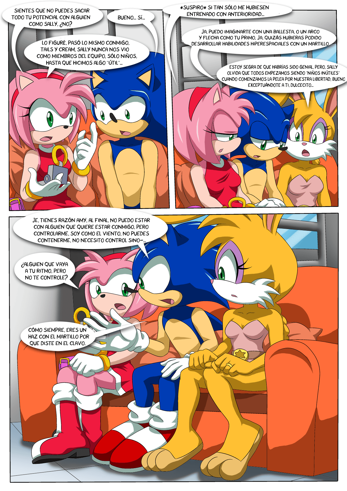 Palcomix Sonic and Sally Break Up 04