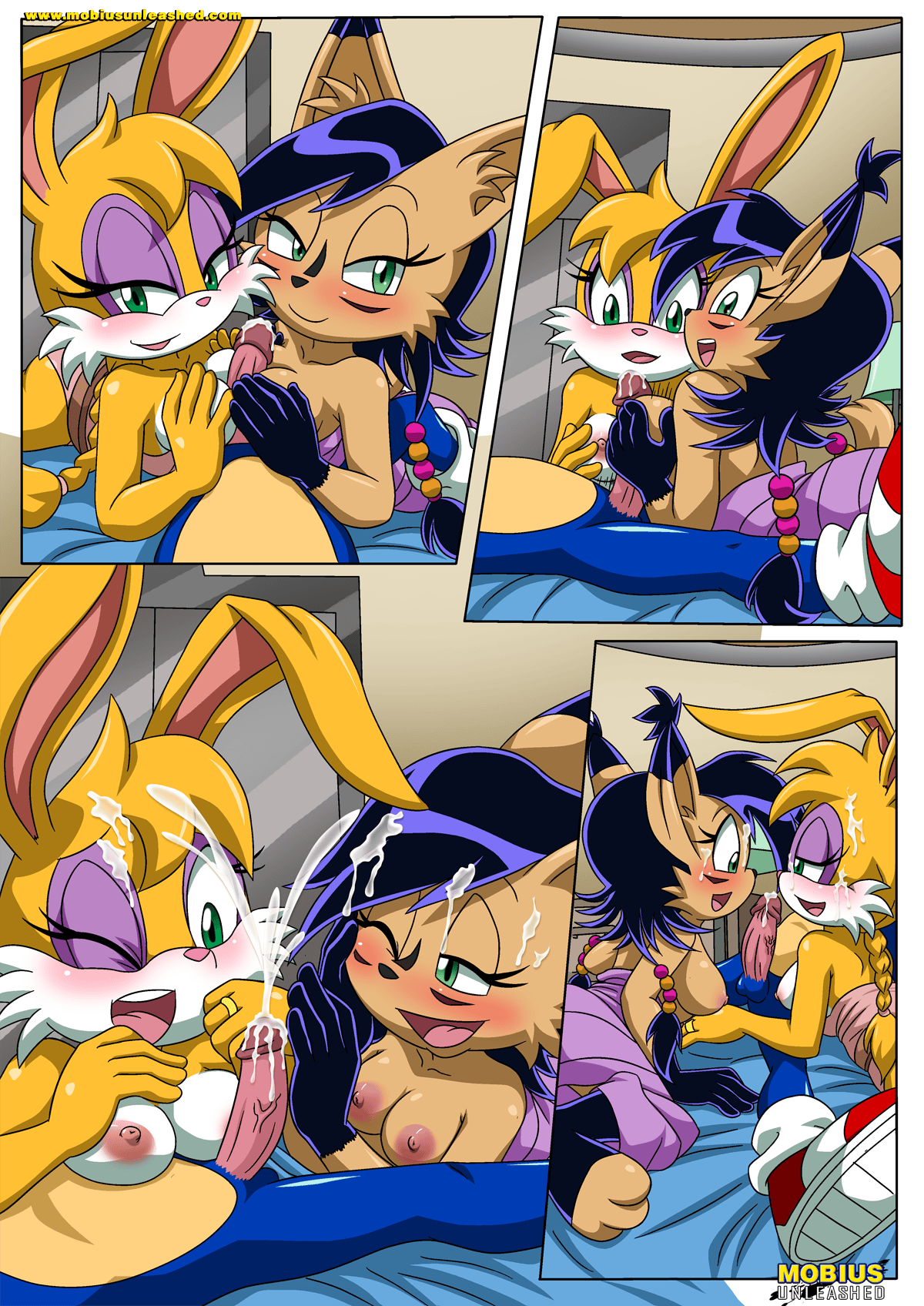 Palcomix Sonic and Sally Break Up 07