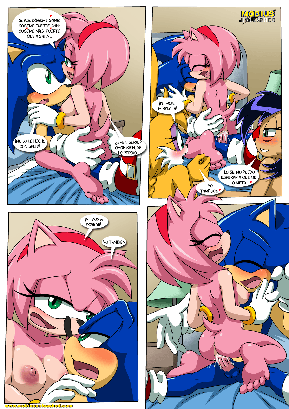 Palcomix Sonic and Sally Break Up 09