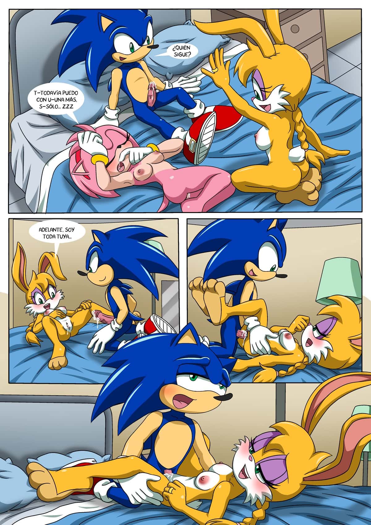 Palcomix Sonic and Sally Break Up 10