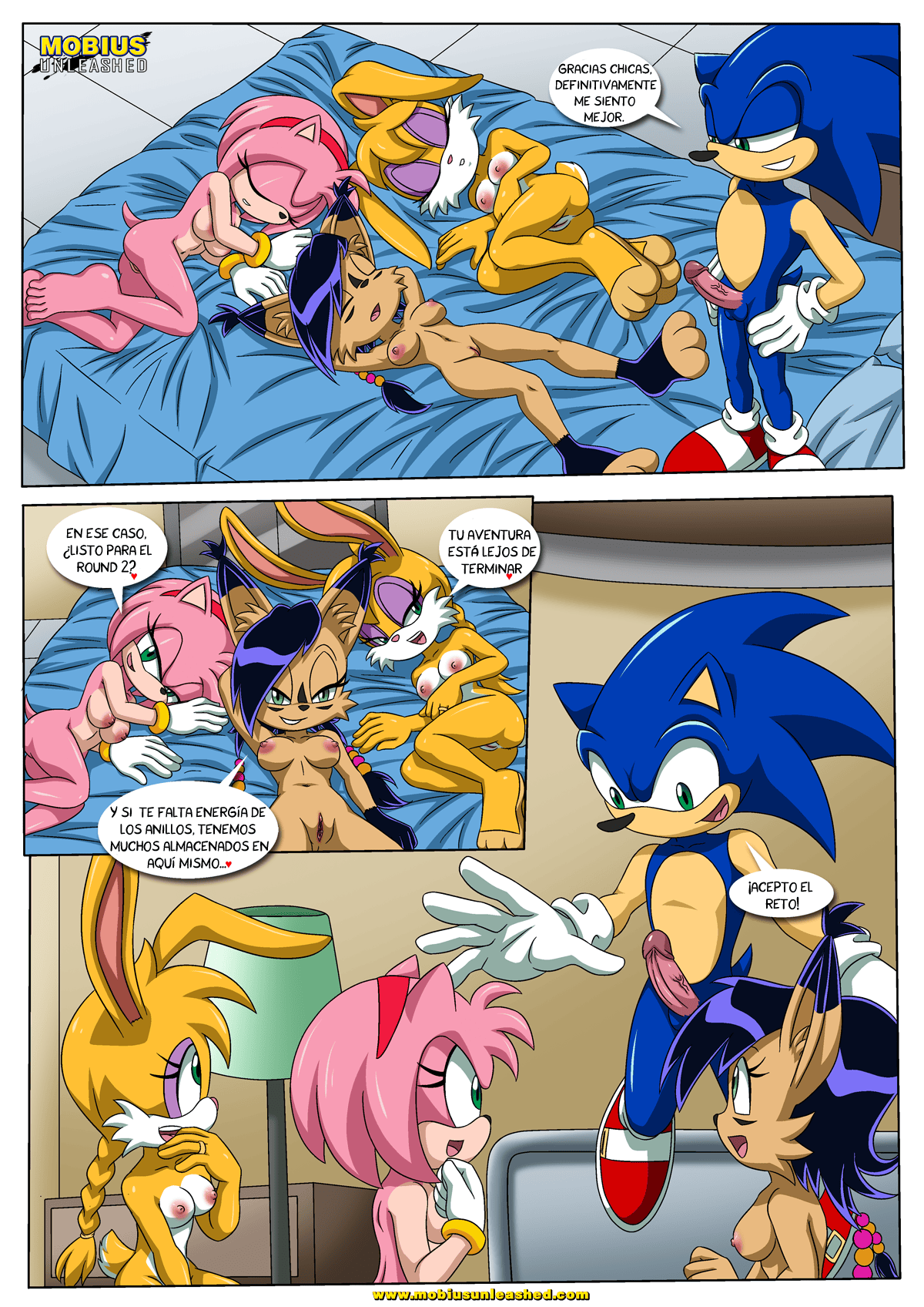 Palcomix Sonic and Sally Break Up 14