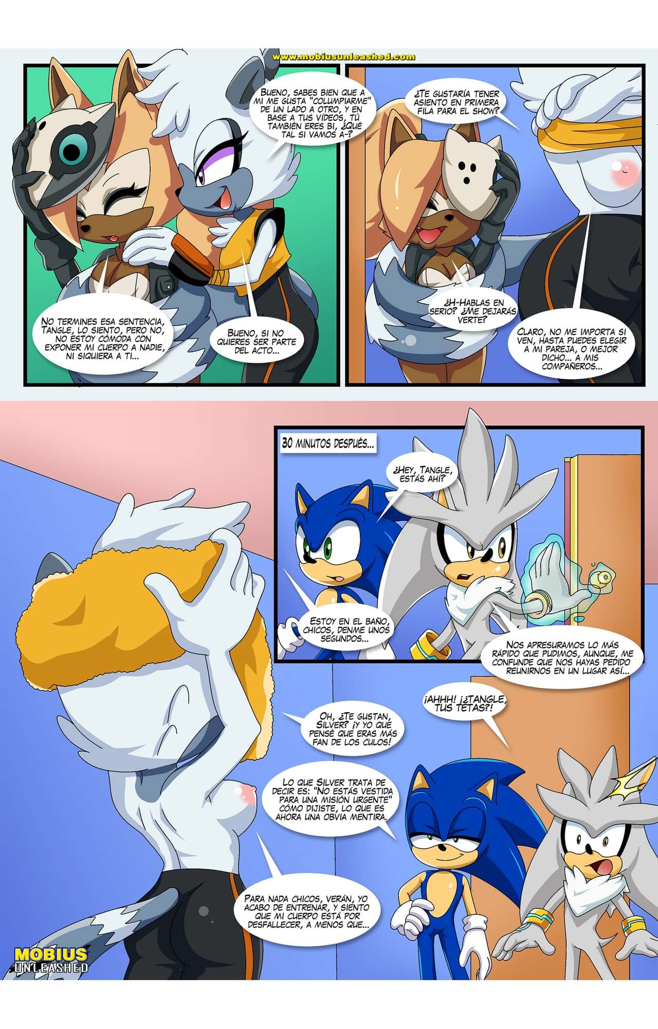 Palcomix Whispered Moans Sonic The Hedgehog 4