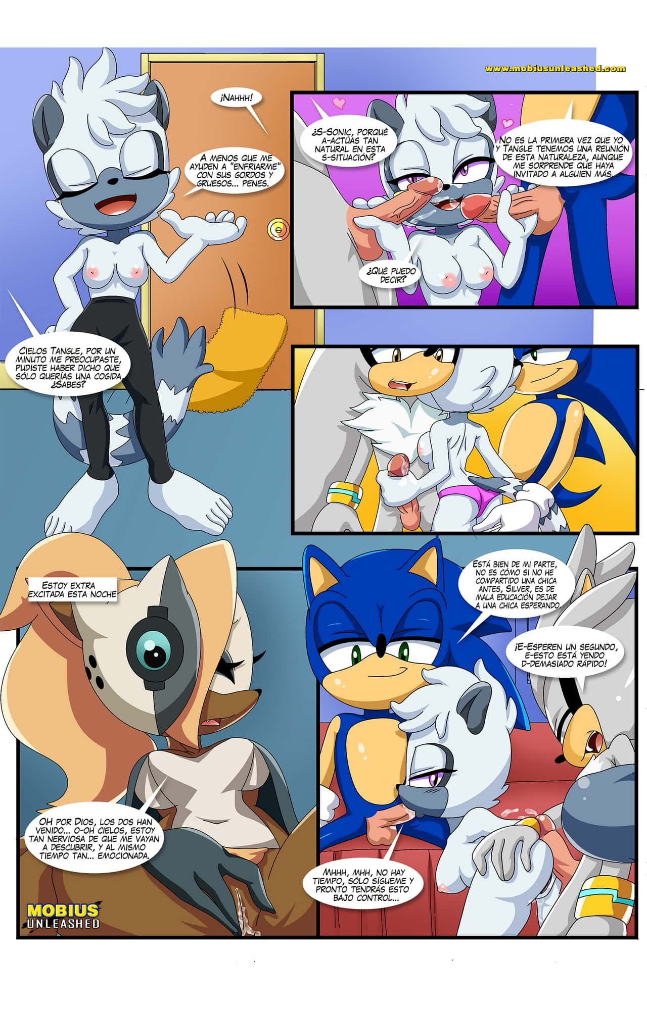 Palcomix Whispered Moans Sonic The Hedgehog 5