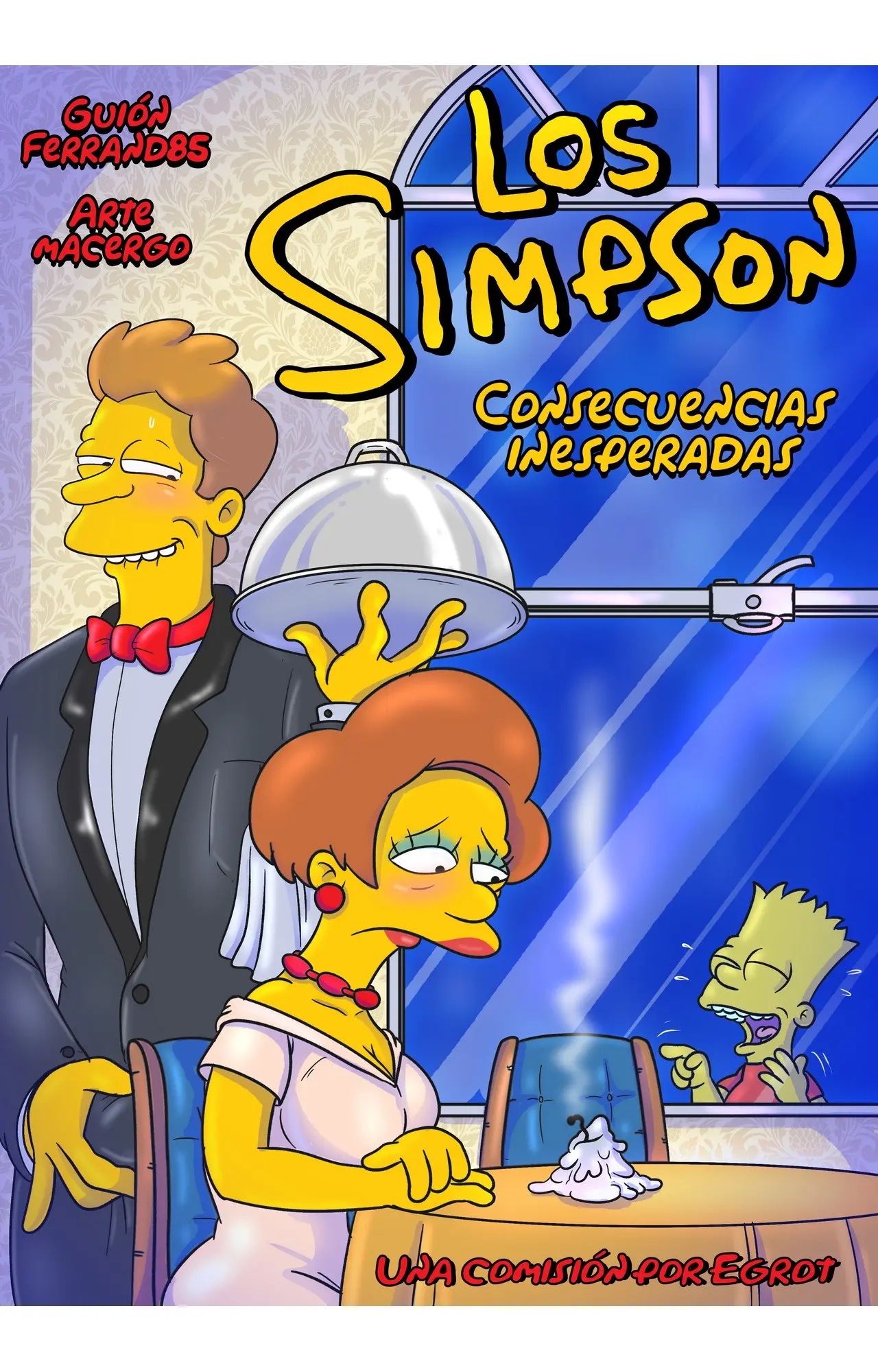 Cita Falsa: Bart y Edna Krabappel