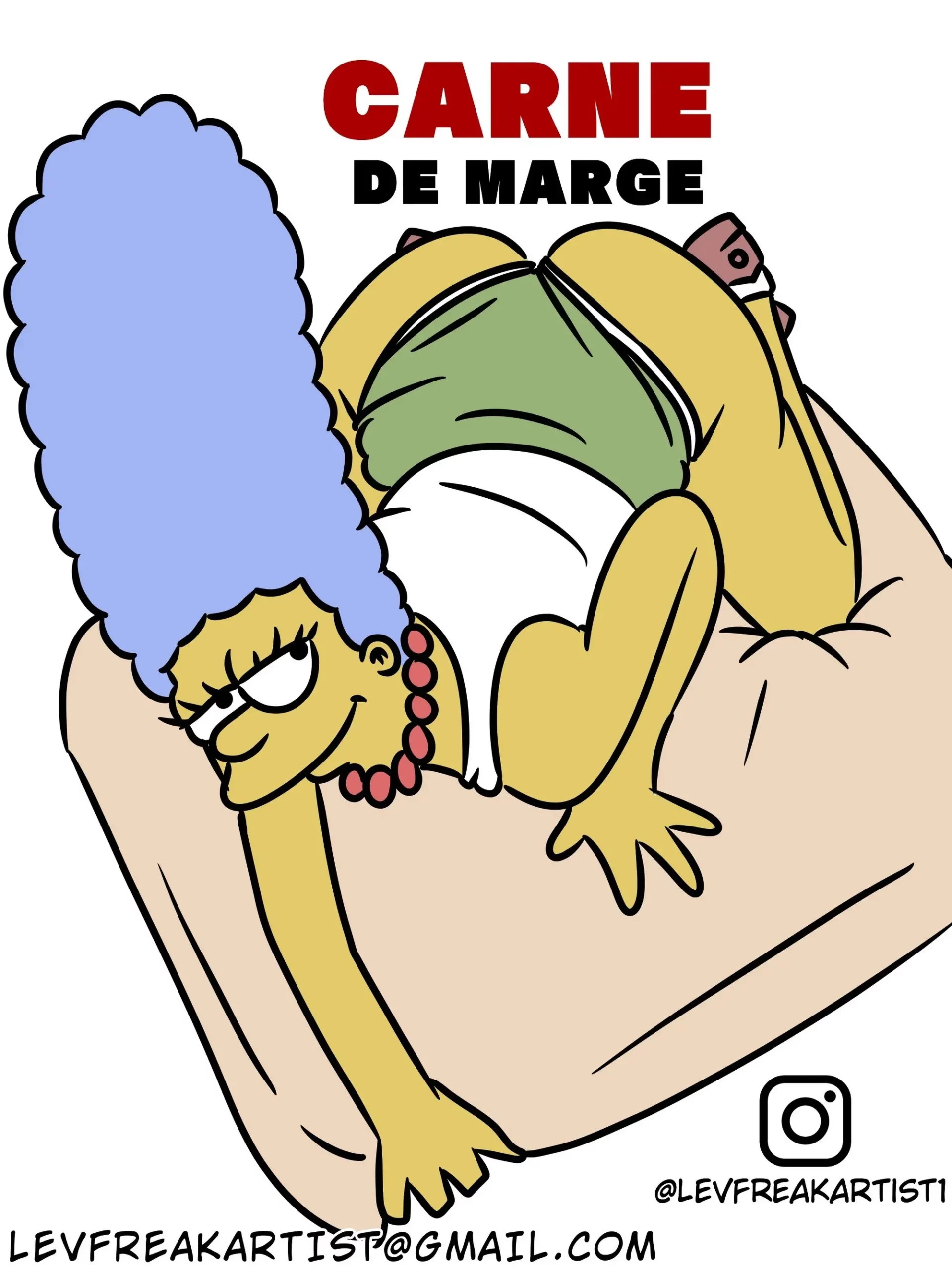 Marge y Homero: Problemas en la Comisaría
