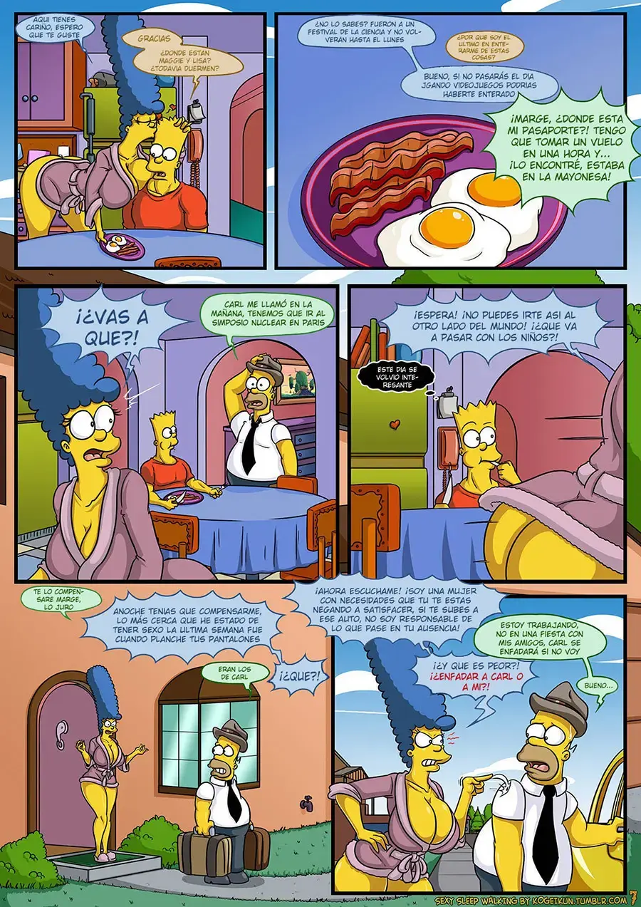 La fantasía sexy de Bart 39 sexy sleep walking 8