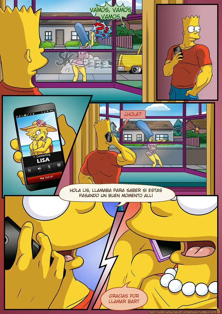 La fantasía sexy de Bart 40 sexy sleep walking 9