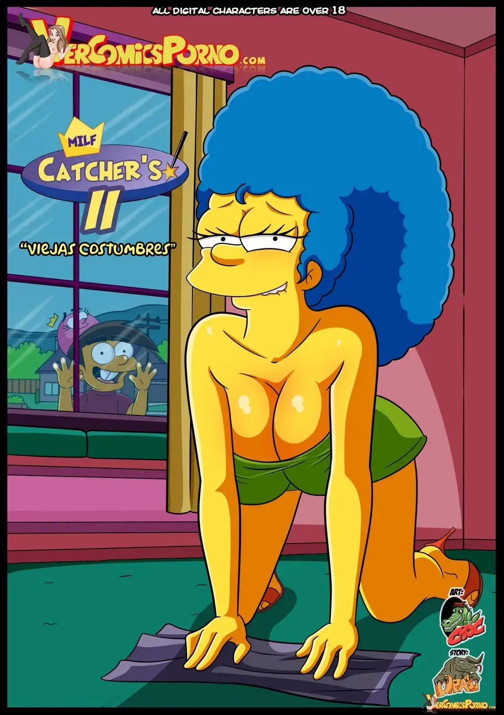 Crossover: Padrinos Mágicos y Simpson en Acción