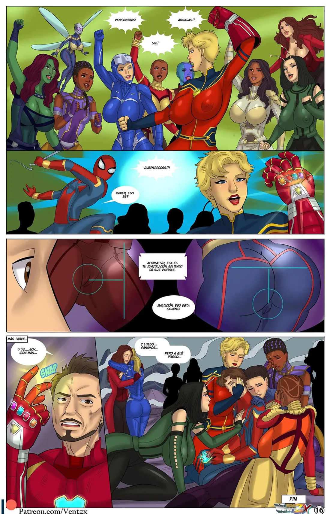 AVENGERS Halftime Ventzx 16