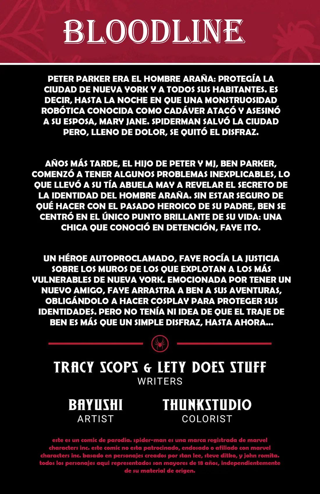 BLOODLINE Tracy Scops 1