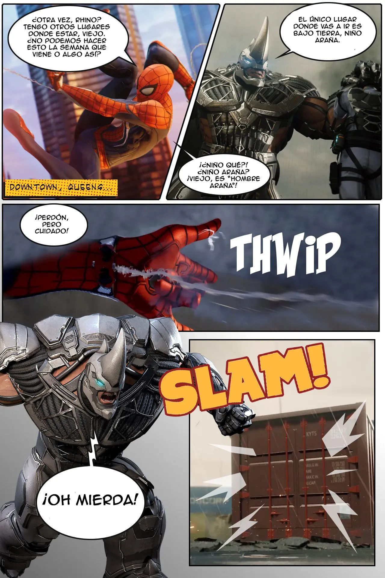 Getting Home to MJ – SpiderMan 1