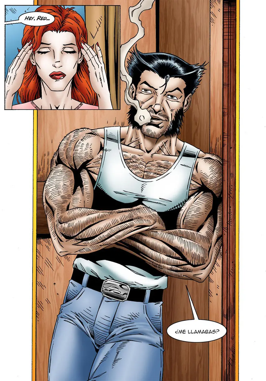 JEAN GREY cheats on Scott Summers by FUCKING LOGAN Leandro 6