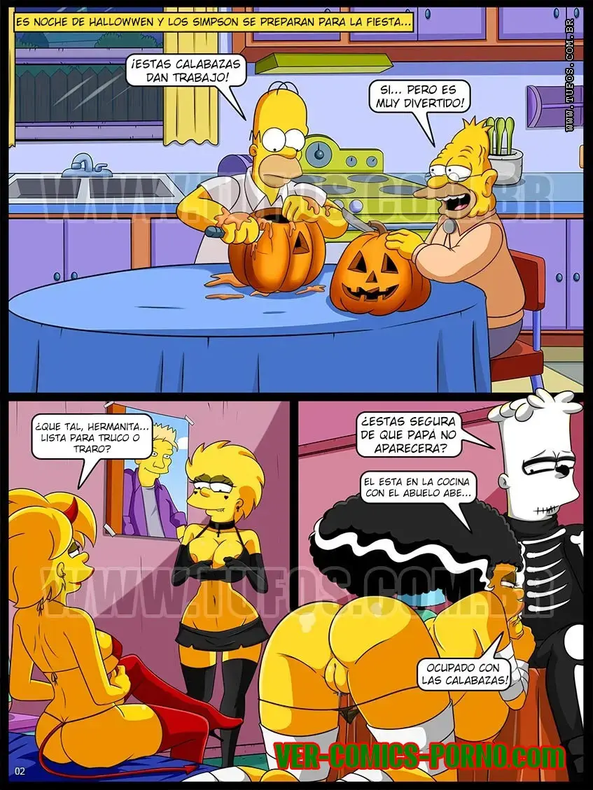 Los Simpson Noche de Halloween 1