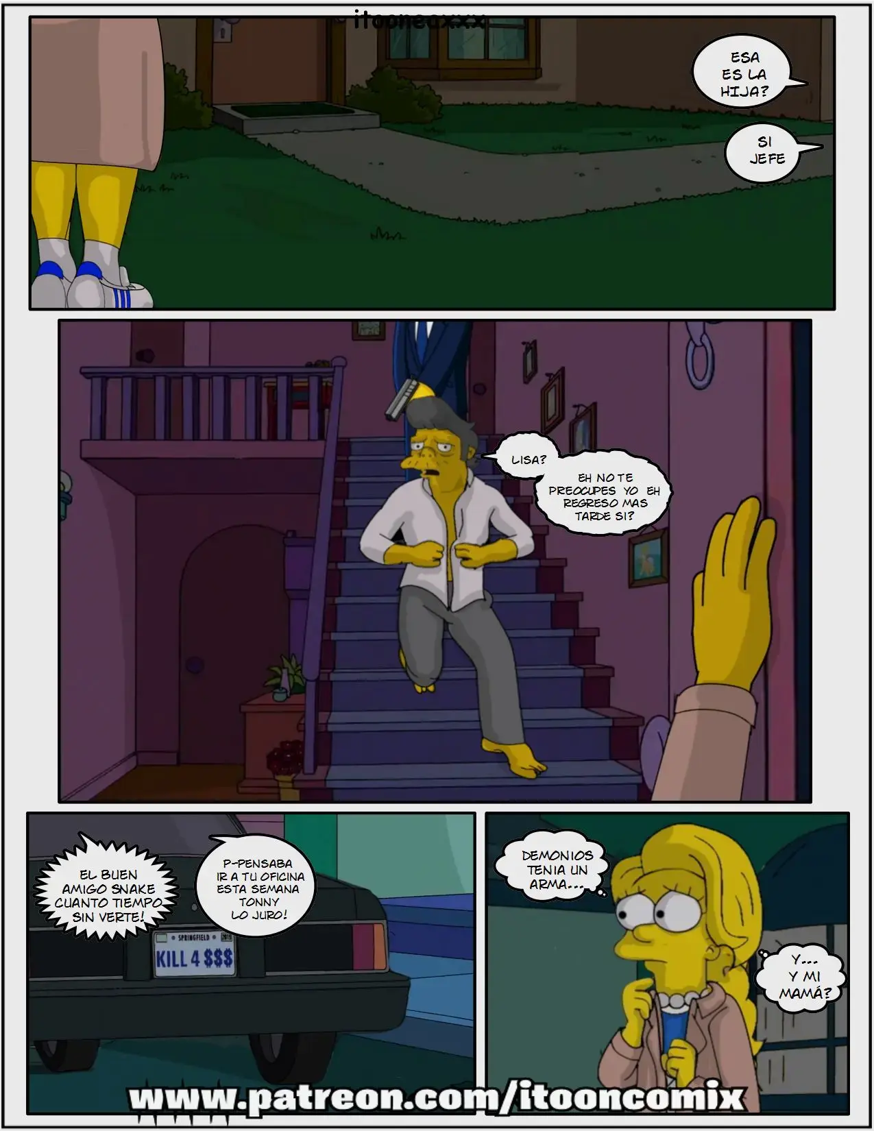 Los Simpson: Snake Parte 3 53 Los Simpson Snake Parte 3 26