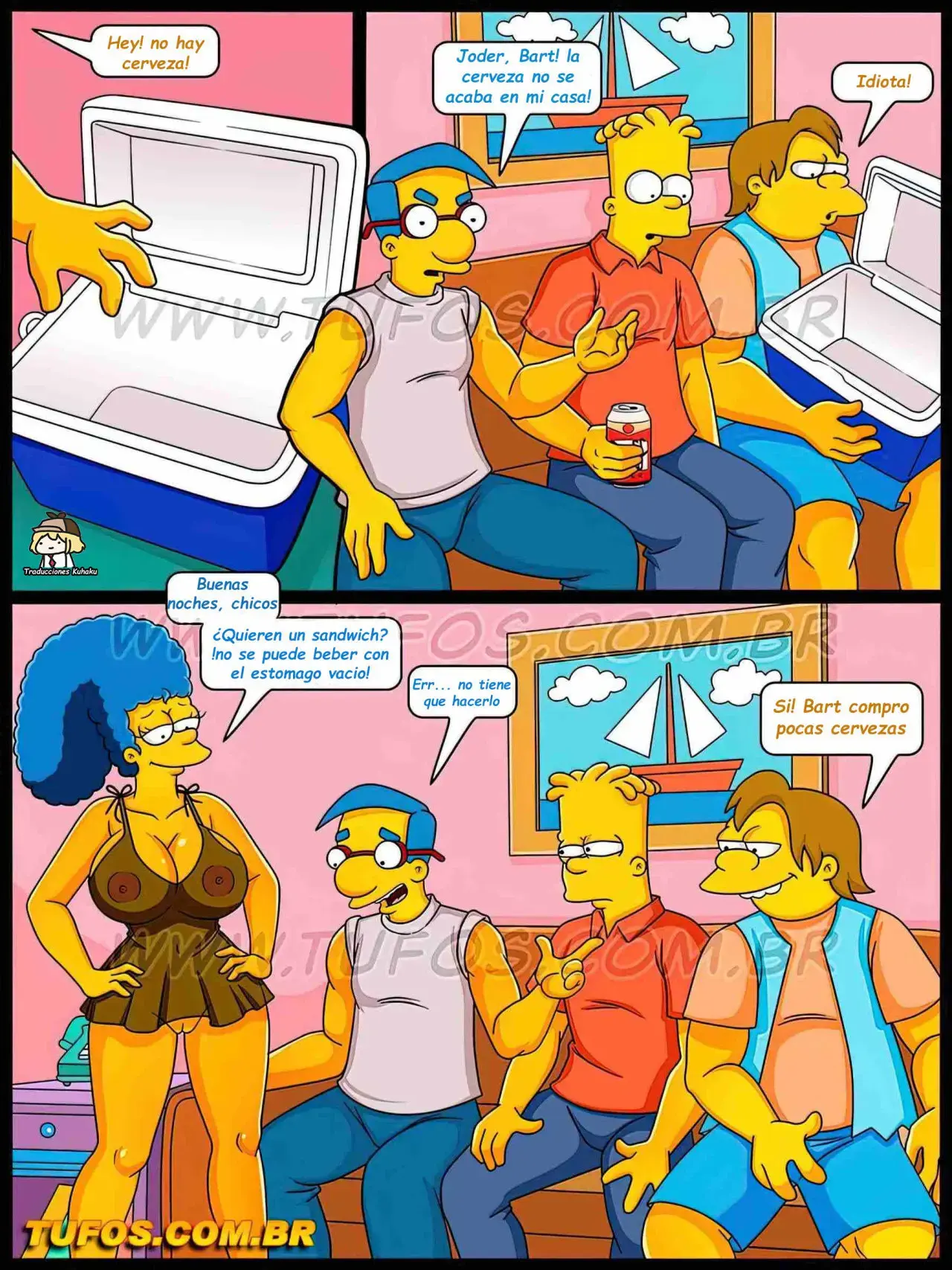 Los Simpsons noche de sexo y futbol3