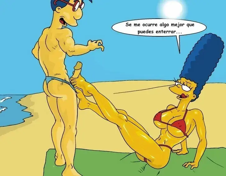 Marge en la Playa 02
