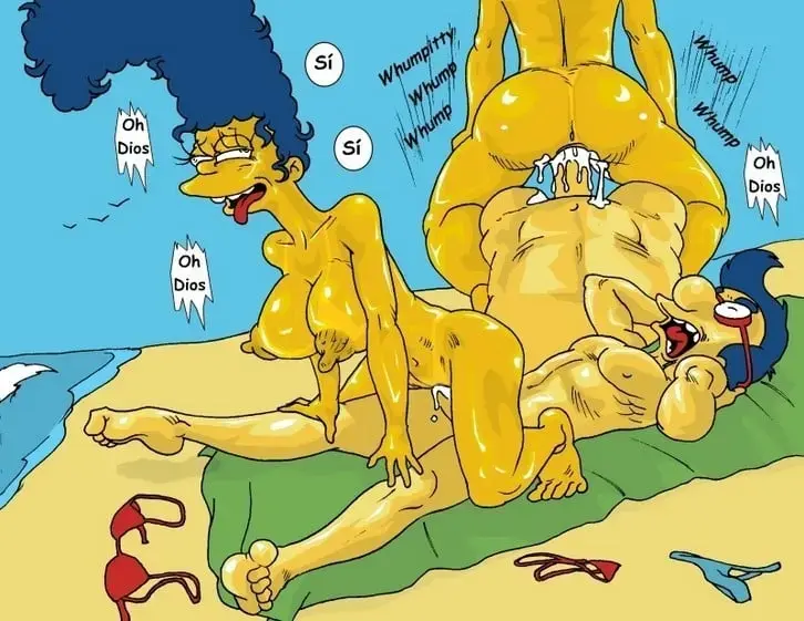 Marge en la Playa 04