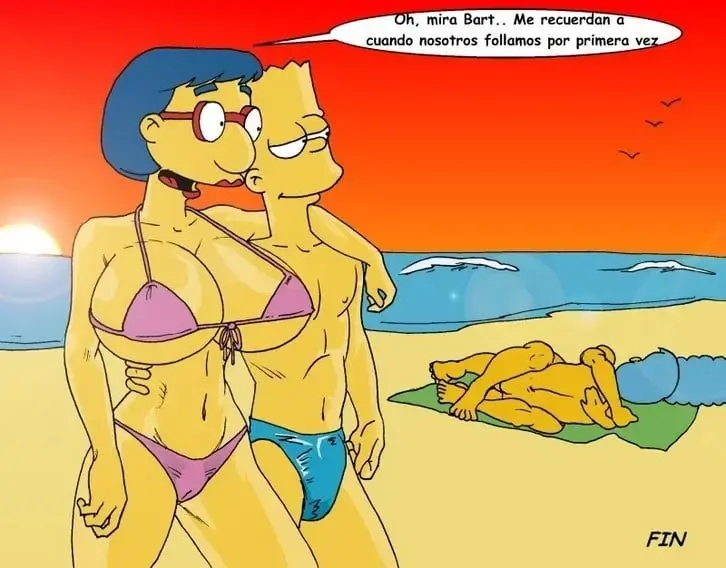 Marge en la Playa 11