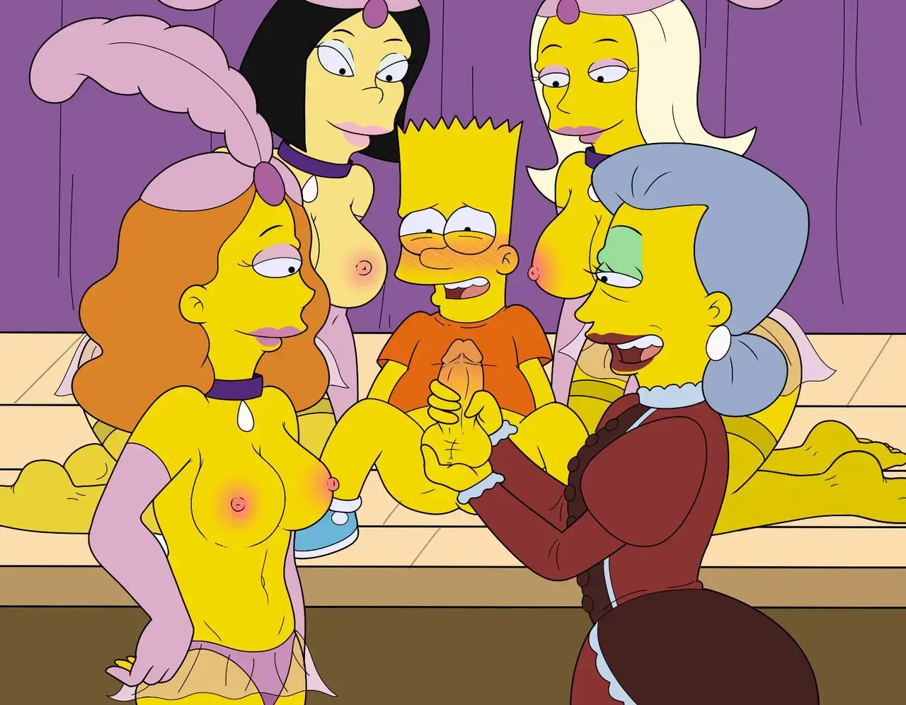 Los Simpson: Show Burlesque