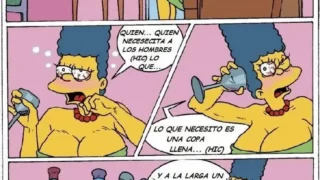 Bart Y Lisa Se Aprovechan De Su Madre Borracha