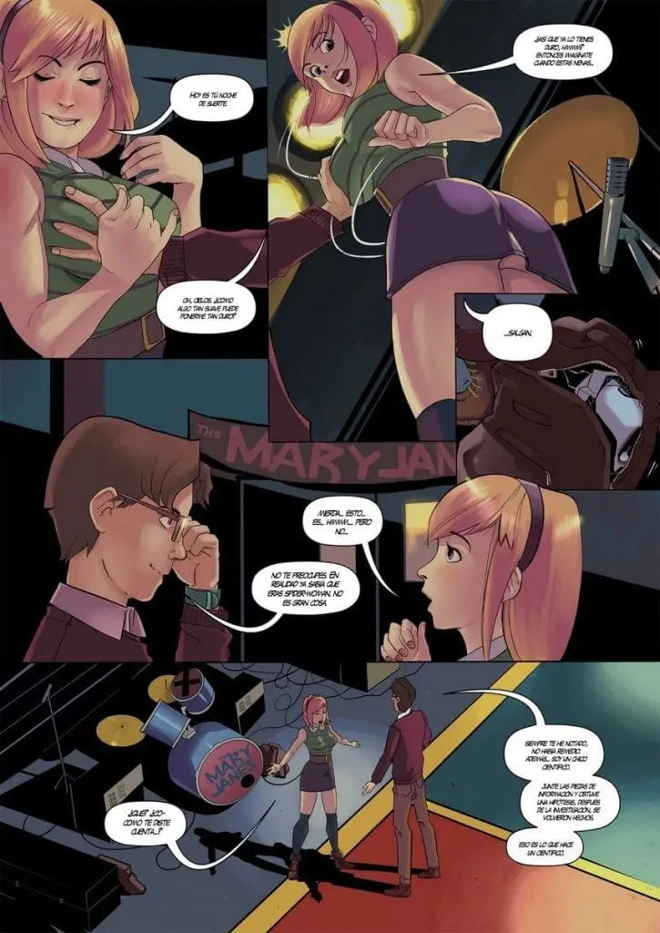 Spider Gwen Comic Porno 4