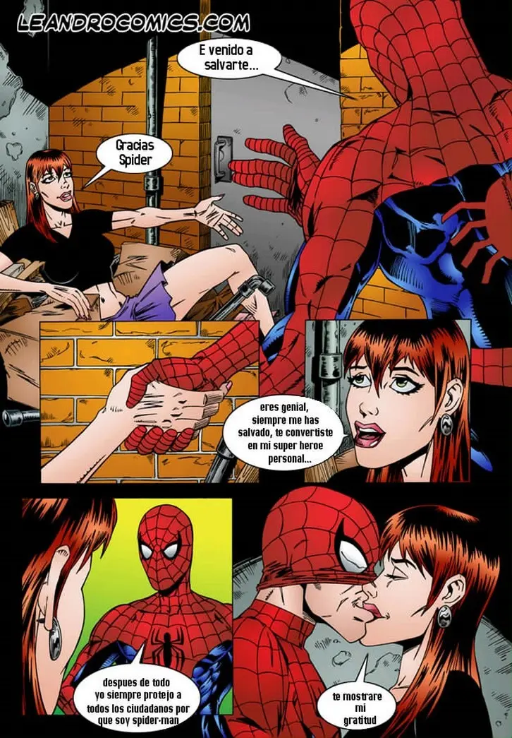 Spiderman Porno Leandro comicx 1