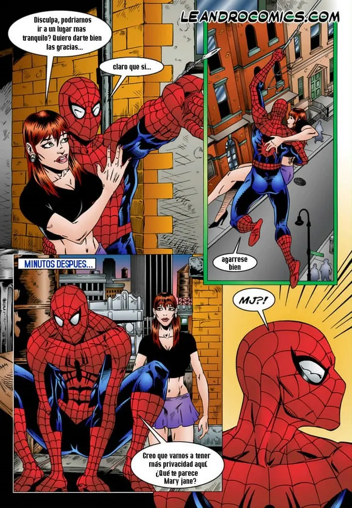 Spiderman Porno Leandro comicx 2