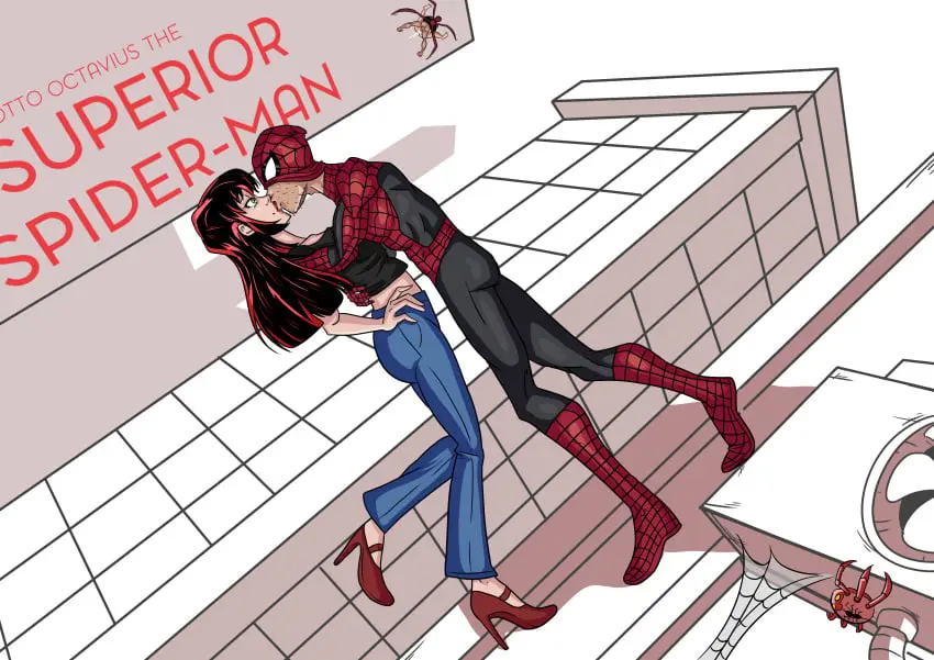 Superior SPIDER MAN FUCKS the MARVEL Girls 12